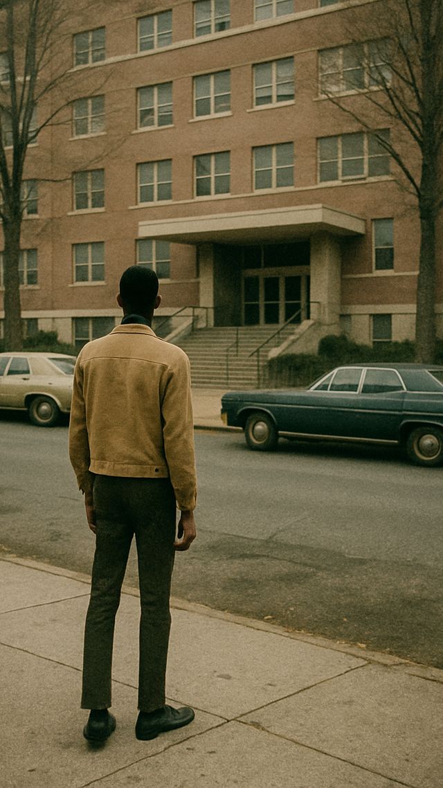 Reconstruction of Jay-Z in 1970s: Marcy Houses, Brooklyn