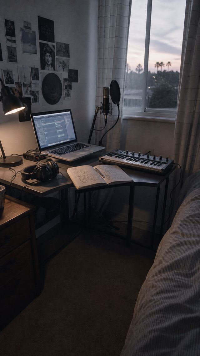 Reconstruction of Billie Eilish in around 2013: Writing at eleven