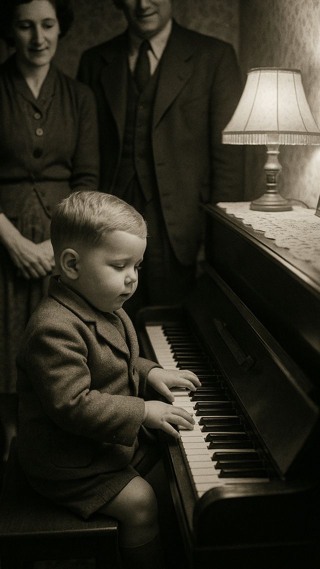 Reconstruction of Elton John in 1965: Errand boy