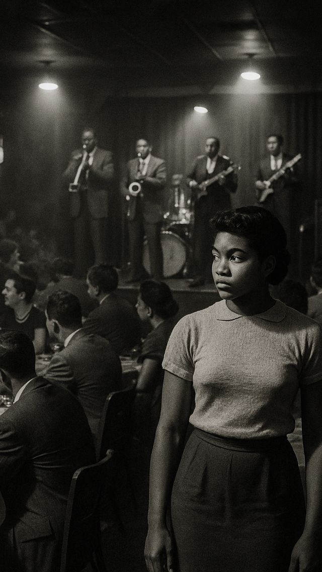 Reconstruction of Tina Turner in 1956: The intermission mic