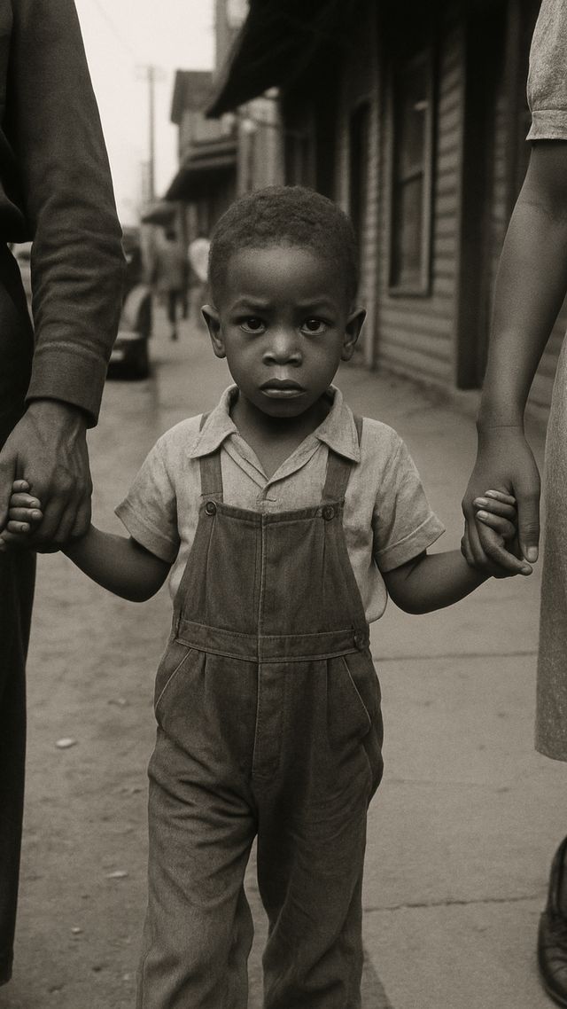 Reconstruction of James Brown in 1938: Dancing for coins