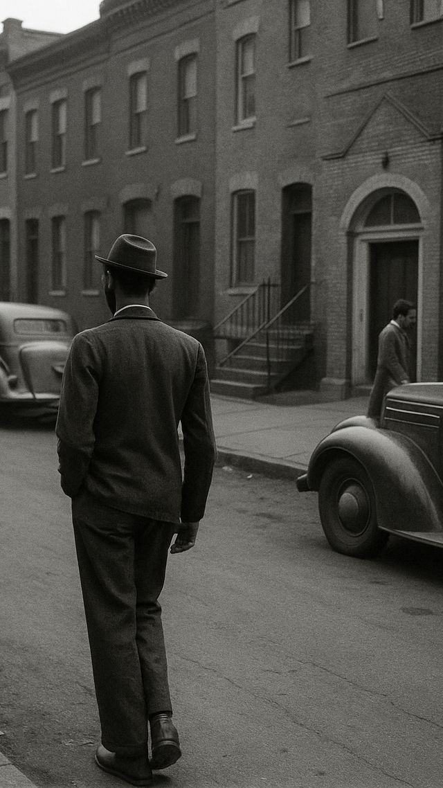 Reconstruction of Marvin Gaye in 1940s: Strict household